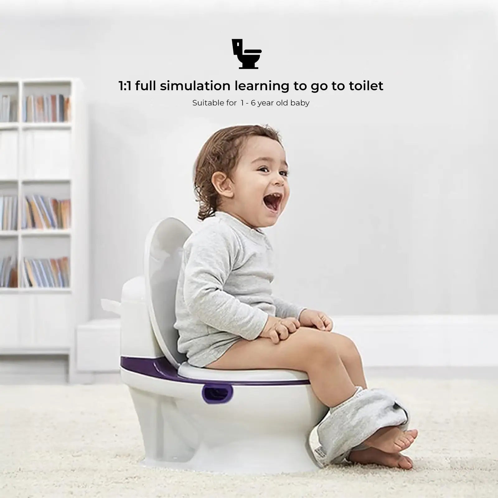 Nexso Baby Potty Training Seat PU Cushion Non-Slip 100pcs