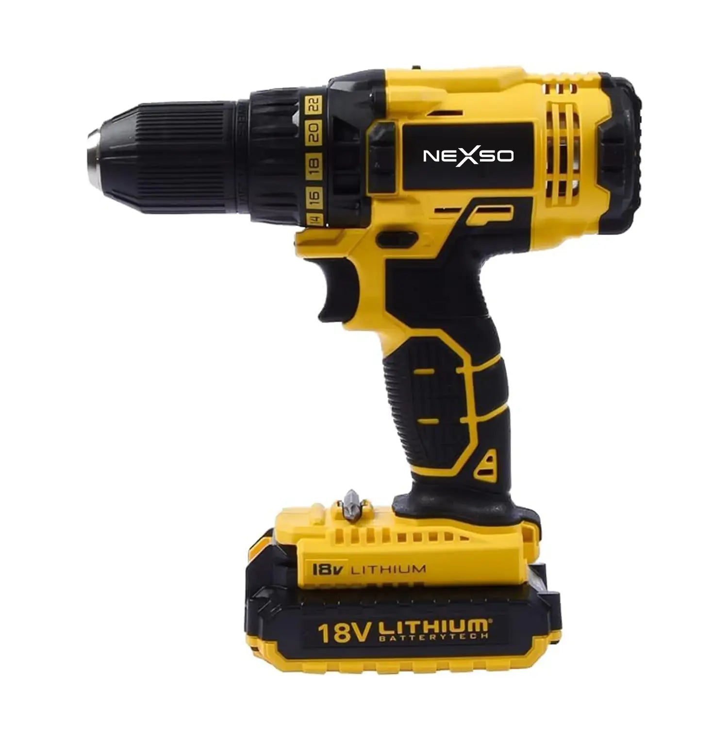 Nexso 21V Cordless Drill Brushless 55Nm 57pcs Kit