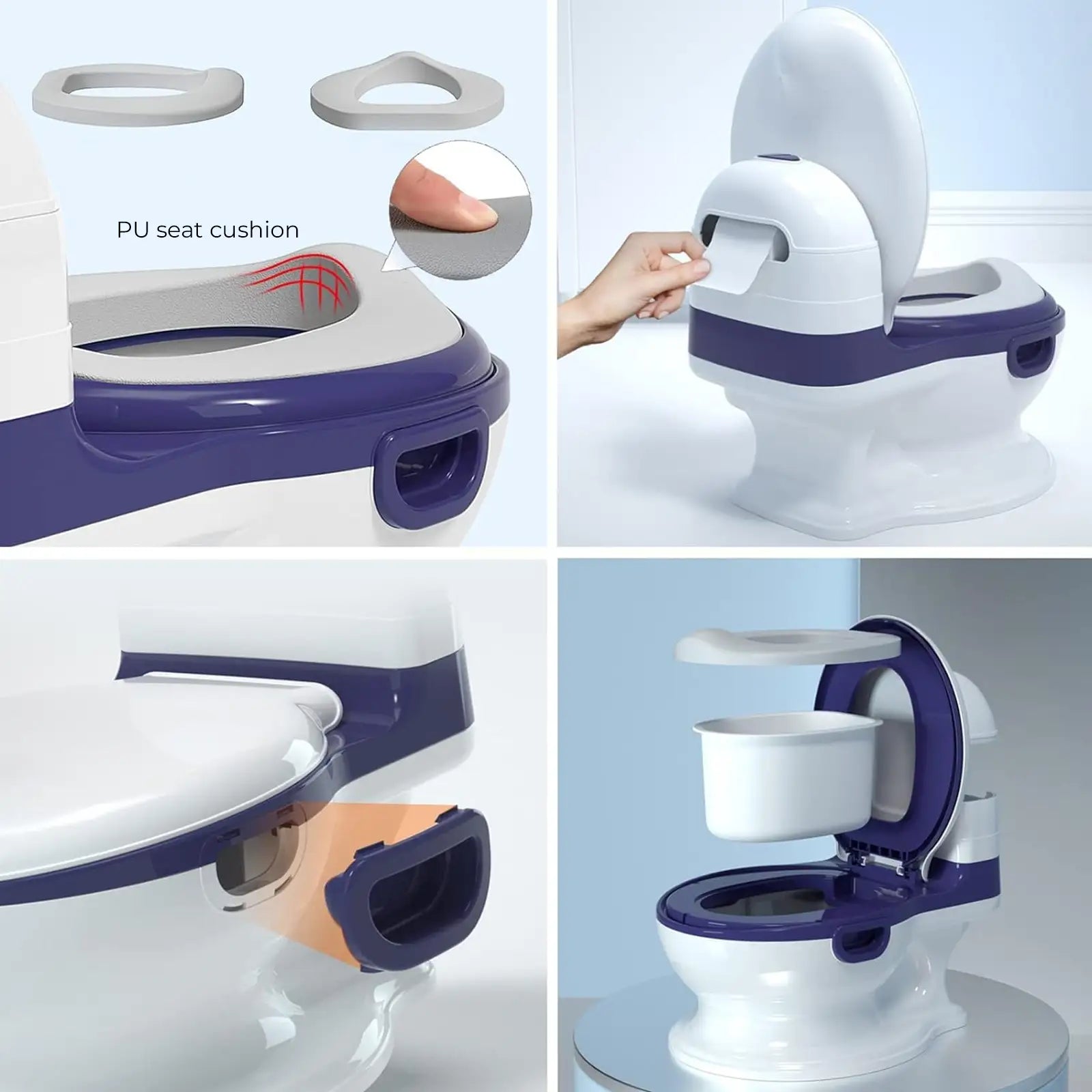 Nexso Baby Potty Training Seat PU Cushion Non-Slip 100pcs