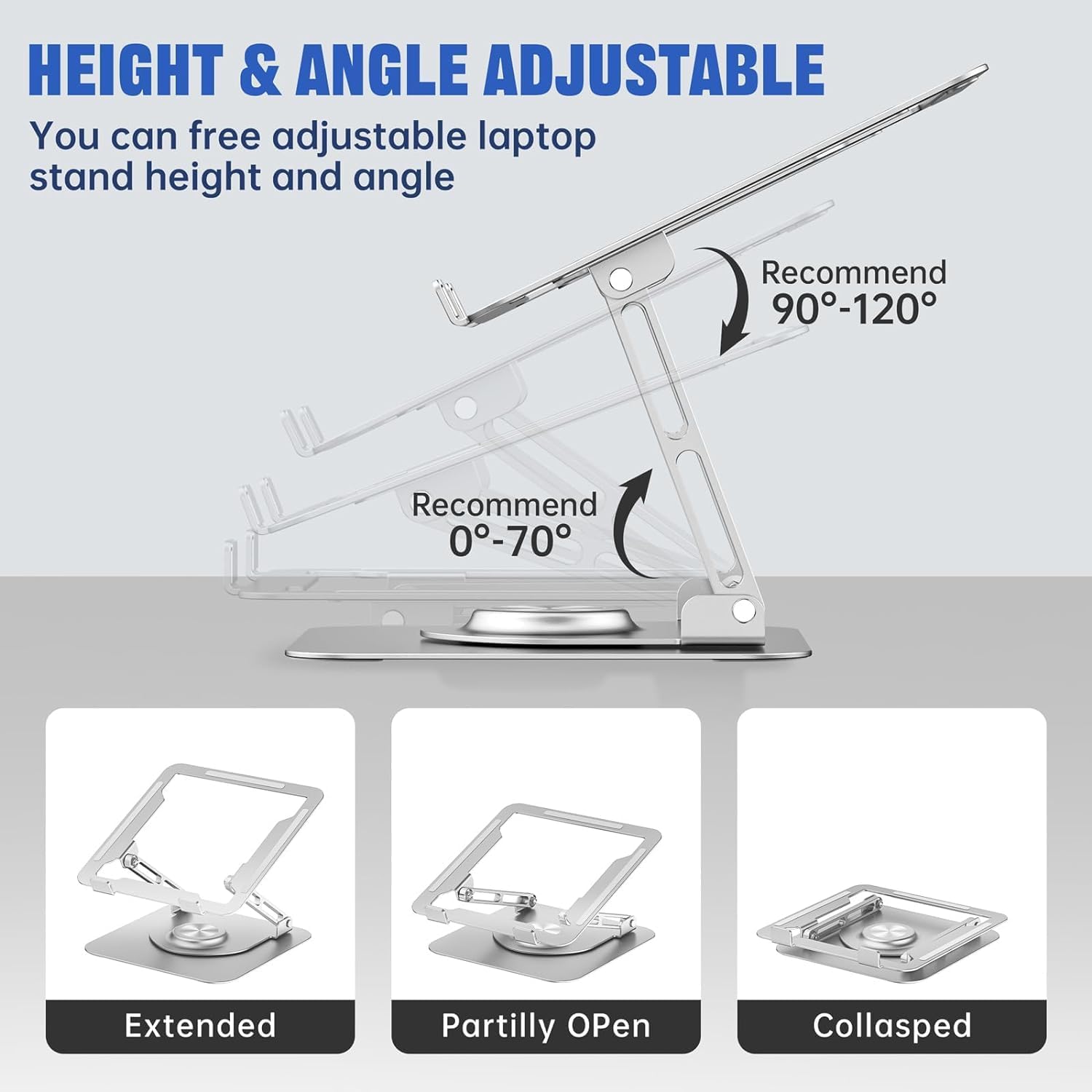 Nexso Height Adjustable laptop Stand