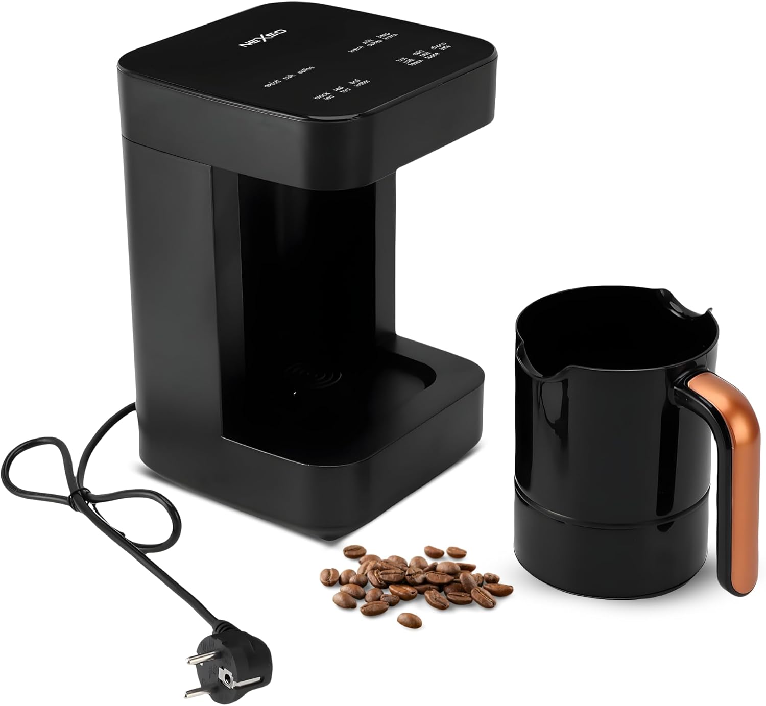 NEXSO Turkish Coffee Maker – Electric Double-Spout Thermal