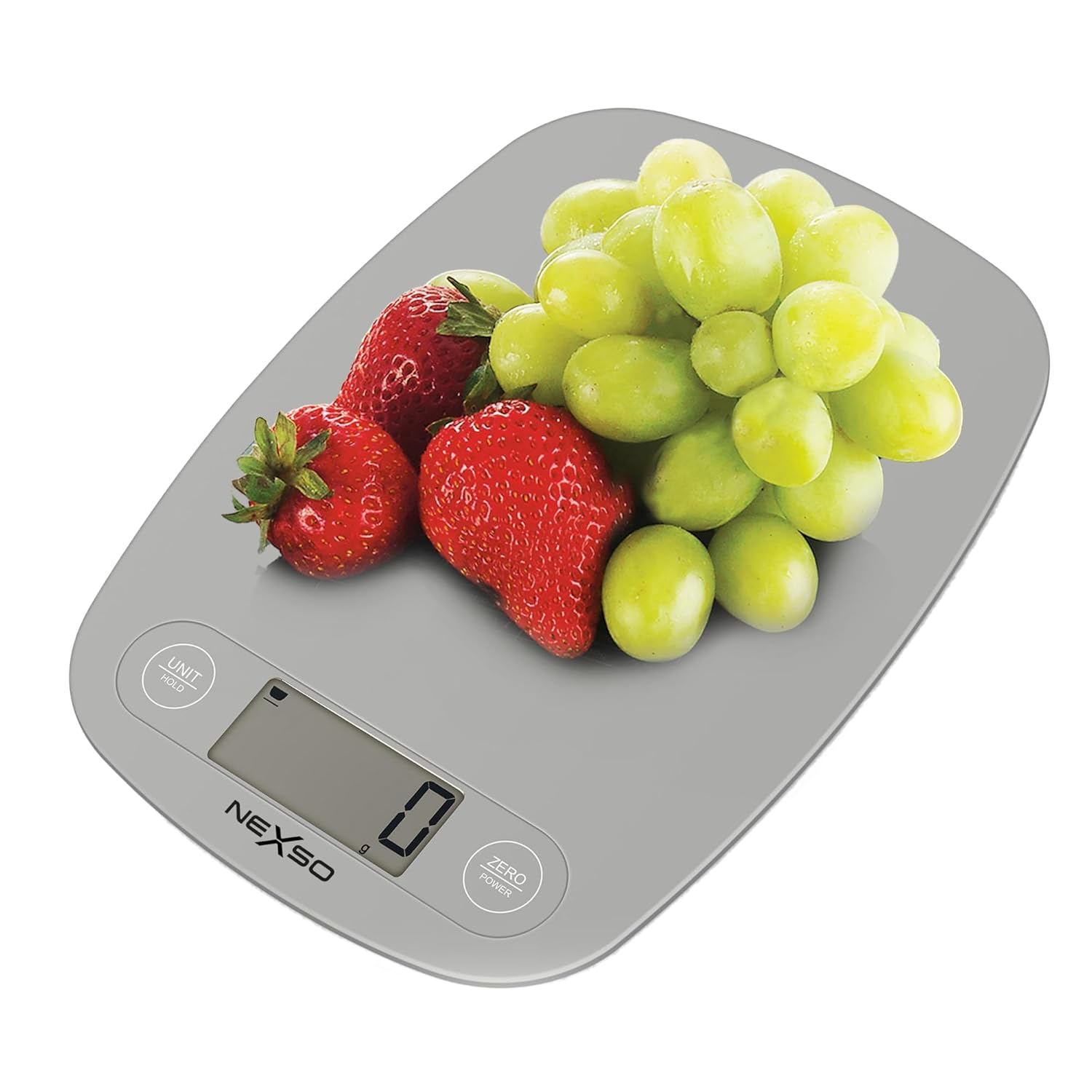 Nexso Digital Food Scale 5kg Stainless Steel LCD Tare