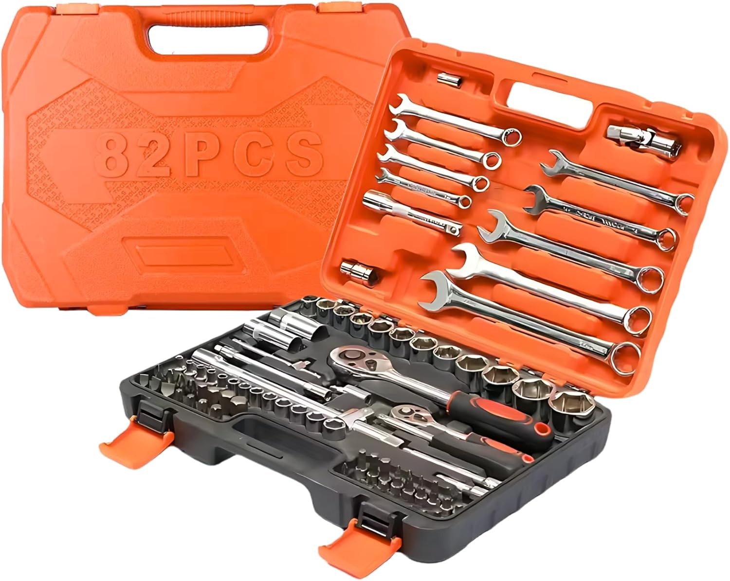 NEXSO 82-Piece Tool Set – Socket Wrench Ratchet Kit
