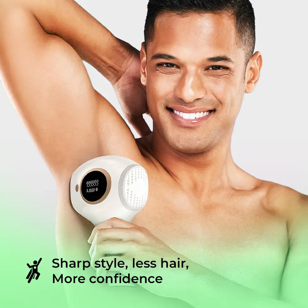 Nexso IPL Laser Hair Removal 999999 Flashes Cooling Tech