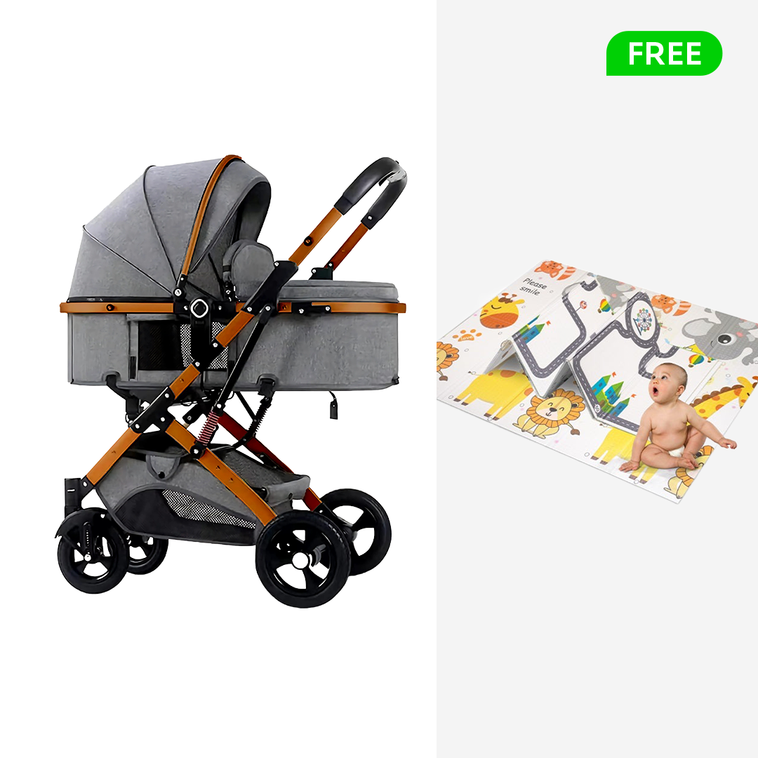 NEXSO Baby Stroller with Free NEXSO Baby Play Mat
