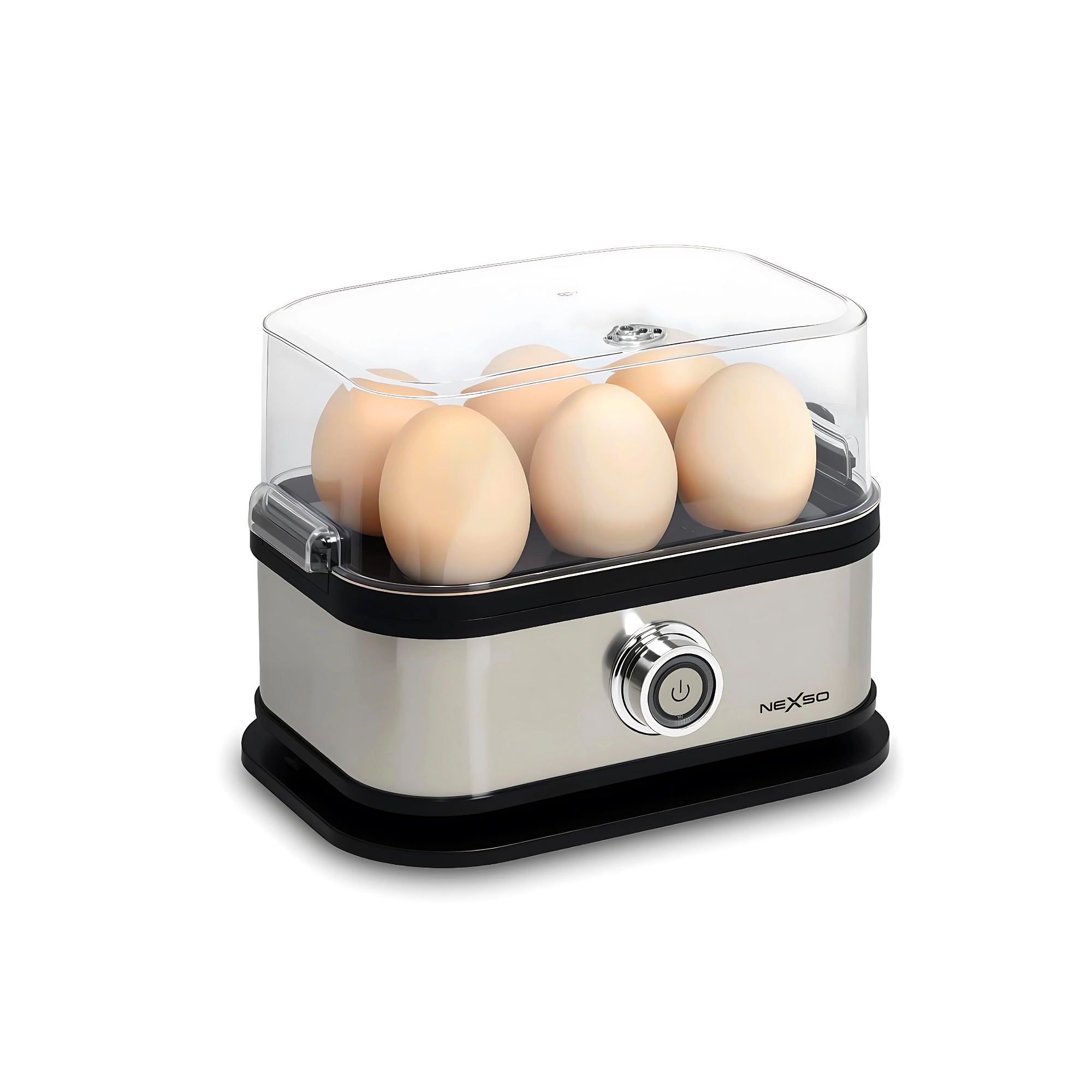 NEXSO Electric Egg Boiler – 200W Auto Shut-Off Cooker
