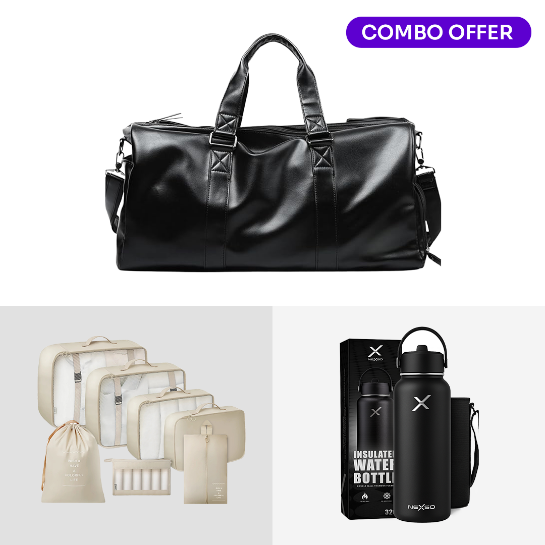 NEXSO Gym Travel Essentials Combo