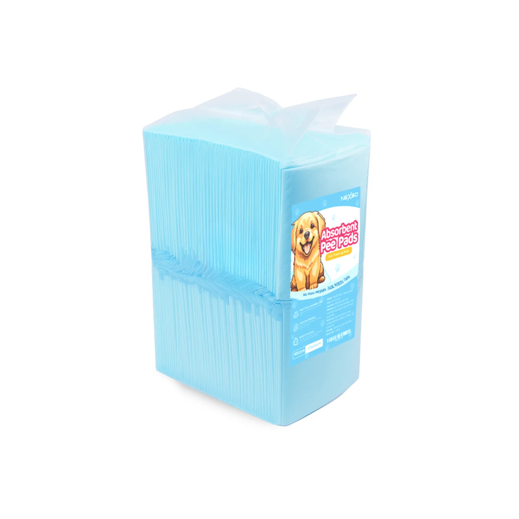 Nexso Dog Pee Pads 100pcs 33x45cm 5-Layer Leak-Proof