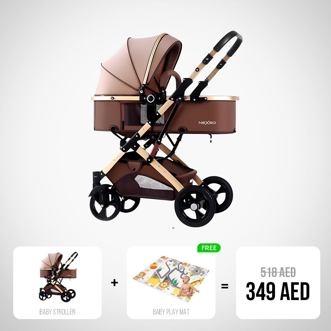 NEXSO Baby Stroller with Free NEXSO Baby Play Mat